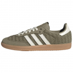 adidas Samba OG Knit Pack - Orbit Green Moteri&scaron;ki sportbačiai Kreminės baltos spalvos su guminiu padu-3 JR9447 36
