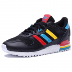 Adidas Originals ZX 700 Patogūs Smūgius Sugeriantys Patvarūs Žemi Bėgimo Bateliai Moteri&scaron;kas Kedas Juodas BA9311 38⅔