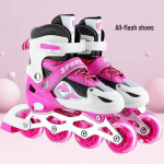 Reguliuojami mirksintys riedučiai vaikams ir suaugusiems M (Adjustable 33-37)