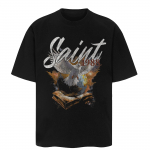 &bdquo;Streetwear&ldquo; &bdquo;Letter Graphic&ldquo; juodi mar&scaron;kinėliai medvilniniai unisex mar&scaron;kinėliai trumpomis rankovėmis vasaros mar&scaron;kinėliai XXL juoda