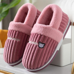 Moterys Vyrai Poros Namai &Scaron;lepetės Nauja mada &Scaron;ilta Žiema Kailiniai Mink&scaron;ti Trumpi Pliu&scaron;iniai &Scaron;lepetės Neslystančios Miegamojo &Scaron;lepetės kambariniai batai 40-41