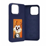 NFC funkcija &bdquo;pasidaryk pats&ldquo; ekrano projekcija AI telefono dėklas iPhone 17 16 15 14 13 Pro Max &bdquo;pasidaryk pats&ldquo; dėklai ra&scaron;alo ekrano telefono dangtelis animacinis mergaitės berniuko be baterijos For iPhone 16 Pro Max mėlyna