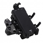 Motociklo telefono laikiklis Apsaugo nuo slydimo Smūgių absorbcija Pasukamas IP6 Vandeniui atsparus Daugiafunkcinis Metalinis Dviračio telefono laikiklis