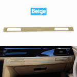 LHD automobilio priekinio prietaisų skydelio vandens puodelio laikiklio erdvinio skydelio apdailos dangtelio apdailos juostelė, skirta BMW 3 serijos M3 E90 E91 E92 smėlis