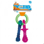 Jouet pour Chien - Nylabone - Llaves - Multicolore - Nylon - Petit gryna