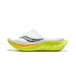 Saucony Cradle 2 unisex EVA &scaron;lepetės baltos žalia juoda tu&scaron;čiavidurės neslystančios laisvalaikio universalios S28903-1 44.5 yellow