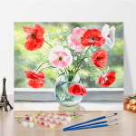 Menas &bdquo;Pasidaryk pats&ldquo; tapyba pagal skaičius Skaitmeninė aliejinė tapyba Namų dekoras Pomėgiai Deimantinė tapyba Aliejinė tapyba Skaičių tapyba 40x50cm no frame