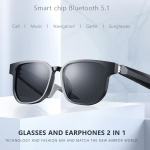 Kinijos gamykla Bluetooth Garso I&scaron;manieji Akiniai Ausinės Skambutis Muzika Akiniai nuo saulės HD blokas Kenksminga Mėlyna &Scaron;viesa Triuk&scaron;mas At&scaron;aukti Mikrofonas