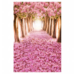 Gėlių vaizdo fotografijos fonas Vinilinis kūdikių fotostudijos rekvizitas 5x3 pėdos 7x5 pėdos 8x6 pėdos A-150X90cm