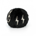 2024 ATEEZ THUNDER POP-UP Mini lėlė-raktų pakabukas Trumpaplaukė versija Black ver.