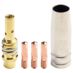 0,6/0,8/0,9/1,0/1,2 mm suvirinimo antgalis 5 vnt./komplektas Visi&scaron;kai naujas 1.2mm