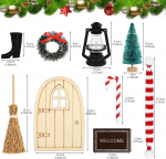 ature Gnome Set Christmas Dollhouse Accessories ature Dollhouse Furniture House Ornament Boots Christmas Tree