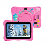 BDF Vaikų plan&scaron;etė 7 colių Android 13 64GB WiFi Bluetooth &Scaron;vietimo dėklas Standard Tab rožinė
