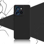 Mobiliųjų telefonų dėklai, skirti &bdquo;Motorola ThinkPhone 25 ThinkPhone25 5G 360&ldquo; mink&scaron;tiems prabangiems kvadratiniams skysto silikono galiniams dangteliams, skydas ThinkPhone 25 5G juoda