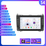 Hizpo 8 Automobilio radijas Mercedes Benz W169 W245 B200 W906 Sprinter W639 Vito, belaidis CarPlay Android Auto 4G DSP RDS 2din DVD, i&scaron;manusis ekranas S4 8Core 4G 32G