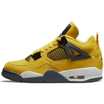 Air Jordan 4 Retro Lightning 2021 Unisex Kedai Geltoni Tour-Yellow Daugiaspalviai CT8527-700 44.5