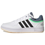 Adidas Hoops 3.0 Low Classic Vintage - Balti Mėlyni Mėtiniai Vyri&scaron;ki Kedai Cloud-White Core-Black Wonder-White GY4733 45⅓