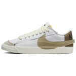 Nike Blazer Low 77 Jumbo Balti Chaki spalvos Vyri&scaron;ki sportbačiai Sail Black Hazel-Rush DZ2772-121 42.5