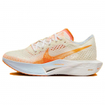 Nike ZoomX VaporFly Next% 3 Ry&scaron;kiai oranžinės spalvos moteri&scaron;ki sportbačiai Kreminės kokoso pienelio FV3634-181 36.5