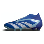 adidas Predator Accuracy+ FG Marinerush Pack Unisex sportbačiai Mėlyni Ry&scaron;kiai Karali&scaron;ki Debesėlių Balti GZ2606 41⅓
