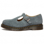 Dr. Martens T-formos dirželis Suede Mary Jane I&scaron;plauti džinsiniai Unisex sportbačiai Mėlyni 31518764 42