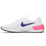 Nike Ashin Modern Mesh laisvalaikio lengvi, smūgius sugeriantys, neslystantys, žemapadžiai laisvalaikio batai moterims, balti ir rožiniai, AJ8799-103 36.5