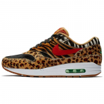 Nike Air Max 1 Atmos Animal Pack 2.0 Visi&scaron;kai juoda dėžė 2018 m. Sportbačiai Laisvalaikio batai AQ0928-700 42