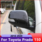 Toyota Land Cruiser Prado 150 FJ150 2010-2012 2013 2014 2015 2016 2017 2018 Galinio vaizdo veidrodžio apdailos dangtelio priedai ABS Chrome