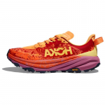 HOKA ONE ONE Neslystantys, Atsparūs dilimui, Lengvi žemi Bėgimo bateliai Moteri&scaron;ki Raudoni Oranžiniai Sportbačiai 1147832SRBT 38.5