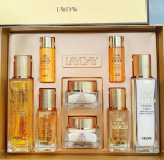ANJO Layday Professional 24k Aukso Rauk&scaron;les Mažinanti Odos Priežiūra 8 produktai / Anti-Senėjimas, Drėkinimas, Korėjieti&scaron;ka Kosmetika, K-grožis