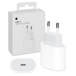 Apple 18W USB-C įkrovimo adapteris Baltas MU7V2ZM/A įkroviklis iPhone 11 Pro XS Max iPad Pro