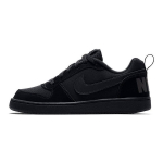 Nike Court Borough Low Gs Triple Black 839985-001 EU 37.5