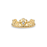Pandora Shine Princesės karūnos žiedas Moteri&scaron;ki žiedai Auksas 167158CZ 50