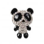 Kvepalai Clip Panda Pattern Geras Kvapas Metalinis Mini Inlay Vehicle Air Outlet Kvepalai