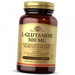 Glutaminas, L-glutaminas 500, Solgar 100 daržovių kepurėlių (32313002) 100vcaps