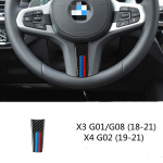 Anglies pluo&scaron;to lipdukas BMW X3 X4 18-21 g01 g02 g08 automobilio rėmo apdailos prietaisų skydelio dekoravimo lipdukams 8