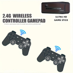 M8 ne&scaron;iojama žaidimų konsolė: Namų dviguba žaidimų konsolė, klasikinis retro belaidis vaizdo žaidimų lazdelė, 2.4G belaidis valdiklis &bdquo;Plug and Play&ldquo;, geriausia dovana M8-64G