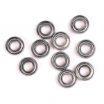 10 vnt. 688Zz Miniatiūriniai Rutuliniai Guoliai Metaliniai Dvigubai Ekranuoti Rutuliniai Guoliai 8X16X5Mm
