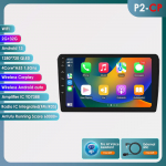 Ossuret 8 branduolių AI 2DIN Android automobilio radijas Renault Clio 4 2016-2019, automobilio radijas, multimedijos vaizdo grotuvas, GPS navigacija, pagrindinis įrenginys, Carplay, i&scaron;manusis ekranas, 4G P2CP 4Core 2G 32G AI