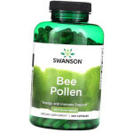Bičių žiedadulkės kapsulėmis, Bee Pollen 400, Swanson 300kaps. (71280055) 300caps