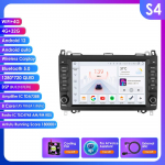Hizpo 8 Automobilio radijas Mercedes Benz W169 W245 B200 W906 Sprinter W639 Vito, belaidis CarPlay Android Auto 4G DSP RDS 2din DVD, i&scaron;manusis ekranas S4 8Core 4G 32G AI