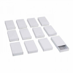 Bo&icirc;tes d'allumettes - RAYHER - Grandes - 11x6,5x2cm - Sachet de 12 pi&egrave;ces - Mixte skaidri
