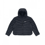 Nike Sportswear Windrunner Pūkinė Lengva Striukė Su Gobtuvu Moteri&scaron;ka Striukė Juoda CU5095-011 XXL
