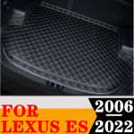Automobilio bagažinės kilimėlis, atsparus vandeniui, automobiliniai bagažinės kilimėliai auk&scaron;to &scaron;ono bagažinės dangtelio įdėklas, tinkamas Lexus ES serijai 2006 m. Brown