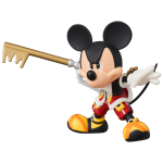 UDF Itin Detali Figūrėlė 786 KINGDOM HEARTS II KING MICKEY Mikis apie 56 mm baigta figūrėlė Nr.. Pelė, auk&scaron;ta, ne mastelio, nudažyta, black