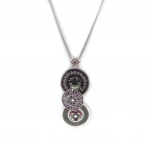 Les Tr&eacute;sors De Lily [C7678] - Collier Cr&eacute;ateur 'Byzance' Violet