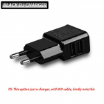 Mikro USB telefono laidas Android įkroviklio laidas Kabel Micro USB įkrovimo laidas skirtas Samsung S6 S7 Huawei OPPO Oneplus Xiaomi Redmi 5 Plus 7A 7 6 6A S2 Only Charger juoda