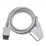 1,8 m RGB SCART vaizdo TV AV laidas, suderinamas su Wii Wii-U vaizdo žaidimais B