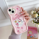 Mink&scaron;tas silikoninis dėklas, skirtas Samsung A03 A13 A14 A23 A24 A34 A54 A35 A53 A52 A52S S20 S21 S23 FE S22 S24 Plus Ultra Cover mielas animacinių filmų gėlės telefono buferis Samsung S21 FE