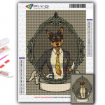 5D DIY Deimantinė Tapyba Kryželiu Antropomorfiniai Mieli Gyvūnai Deimantinė Siuvinėjimo Mozaika Sienų Menas Namų Dekoravimas Full Round 20X30CM